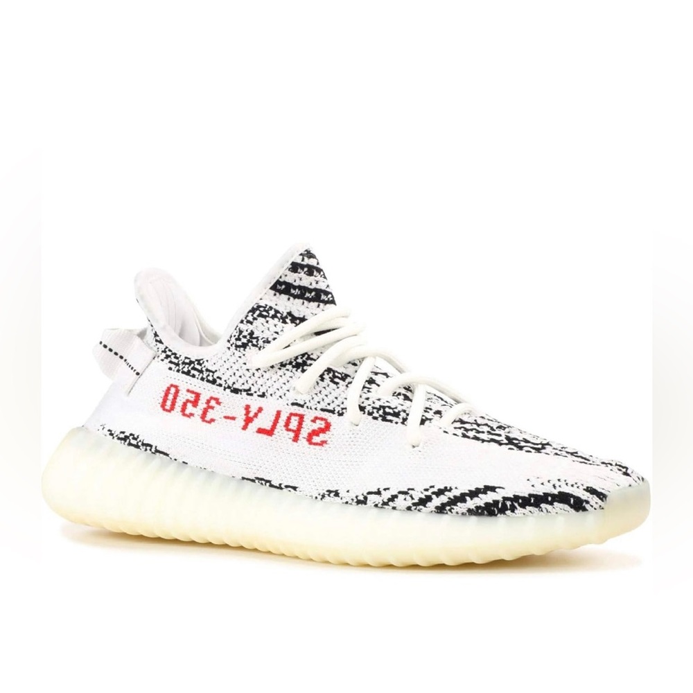 Men's Adidas Yeezy Boost 350 V2
Zebra Print Sneaker Size 11